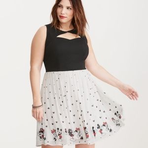 Mickey & Minnie Skater Dress - Torrid Disney